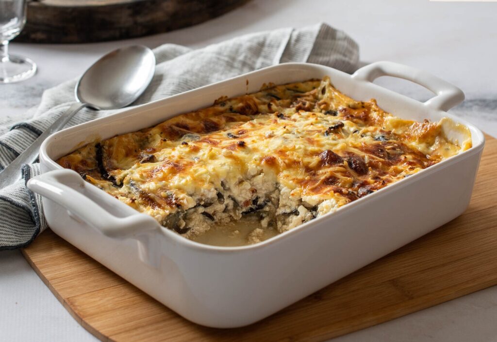 PASTELON DE BERENJENA AL ESTILO KETO